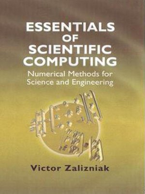 cover image of Essentials of Scientific Computing